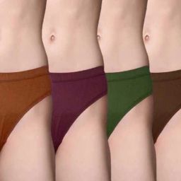 Pack of 5 Women Hipster Multicolor Panty-image-23