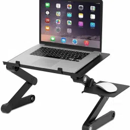 T-18 Metal Portable Laptop Table & Stand with USB Cooling Fan Metal Portable Laptop Table-image-32
