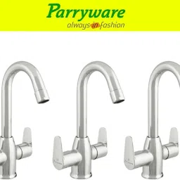 Uno Center Hole Basin Mixer Tap for hot and cold water set of 3 pic 126 Basin Mixer Faucet-89