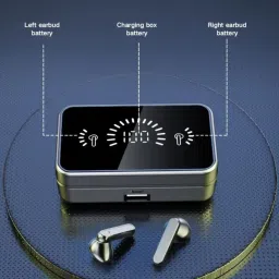 YEIPIS Ear Buds with Led Display - Hd Sound Effect Game Earphones Wireless Combo Set image 5