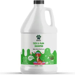 Tick & Flea Dog Shampoo - Pet Shampoo for Dogs Flea and Tick Neem & Aloe Dog Shampoo-picture-0