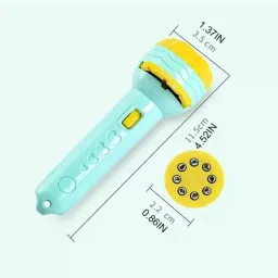bhavi lifestyle 6 Slides 48 Patterns Mini Projector Torch Toy Slide Projector Torch for Kids image 5
