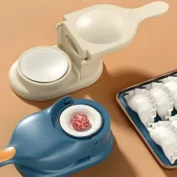 Cold Dumpling Maker Ghughra Momos Maker Machine Manual Dough Press-14