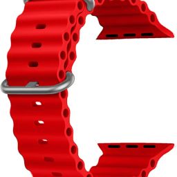 Antoj Ocean SmartWatch Strap for Watch 8 Ultra, W26, T800, 42 / 44 / 45 / 49 MM 42 mm Silicone Watch Strap-image-57
