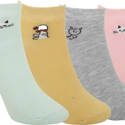 Women Solid Ankle Length, Low Cut, Peds/Footie/No-Show-image-87