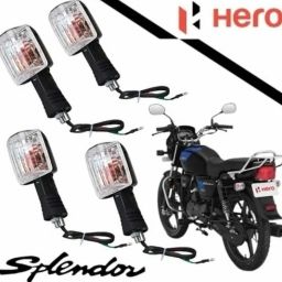 Rear, Front Incandescent Indicator Light for Hero Splendor Pro, Splendor NXG, Splendor Plus, Splendor, Super Splendor-11