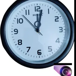 lookcam wall clock wifi hidden camera with long lasting battery backup 1080p HD Security Camera-image-36