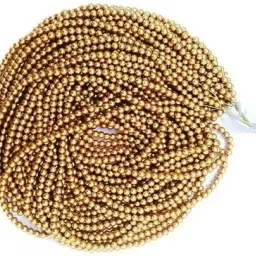 3 mm Antique Gold Beads for Dress/jewelry/art and Craft-image-23