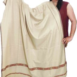 Vrinde Wool Solid Men, Women Shawl-image-26