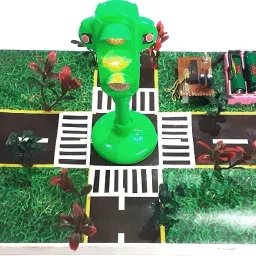 melody's Traffic Lights Model - Decorative Science Working Model for School and College Project image 4