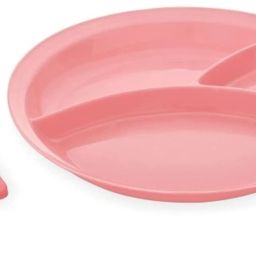 Party Food Thali Dinnerware Divided Plates for Kids Plastic Dishwasher Safe - Plastic-19