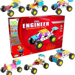 Formula 1 Mechanical Kit 10 Models-102 Pieces Toys for Juniors(Age 5 to 12)-24