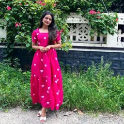 Printed Viscose Rayon Stitched Anarkali Gown-image-25