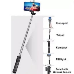 ZAXART r1s Selfie Stick Phone Tripod with Remote 60"Tripod Stand for iPhone Camera 3 Axis Gimbal for Mobile image 4