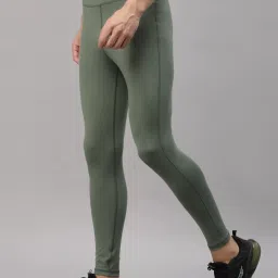 Solid Men Green Tights-image-16
