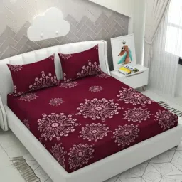 199 TC Cotton Double Cartoon Flat Bedsheet-picture-42