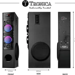 TRONICA BANJO -3 55 W Bluetooth Tower Speaker image 4