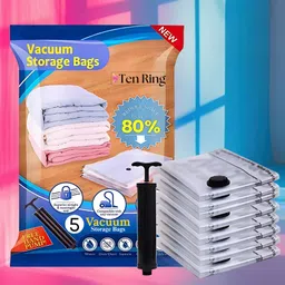 ten ring clothes vacuum compression storage bags waterproof organizer airtight Travel Storage Vacuum Bags-picture-2