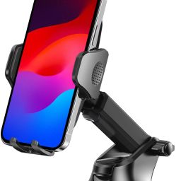 AirSound Universal Car Mount Strong Suction Cup, Double Locking, Quick Release Mobile Holder-20