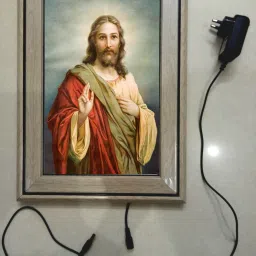 JESUS FRAME 15.5 inch LED PHOTO FRAME-image-2