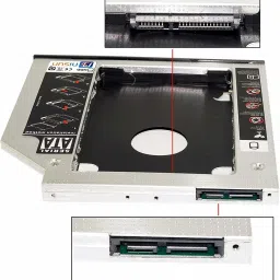 TERABYTE 9.5MM Internal 2.5''SATA Second HDD CADDY CD/DVD-ROM to Expanded Data Storage 2.5 inch 9.5MM Internal Hard Drive Enclosure/HDD CADDY-34