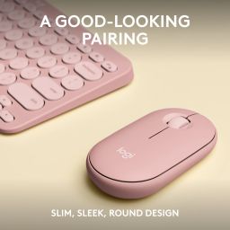 Logitech Pebble 2 Combo Bluetooth Standard Multi-device Keyboard Compatible with Desktop, Laptop, Mac Quiet & Portable, Logi Bolt, Easy-Switch for Windows/macOS/iPadOS/Chrome image 3