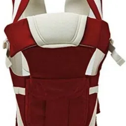 Baby Carrier 4-in-1 Adjustable Kangaroo Style Front Facing Baby Carrier (Maroon) Baby Carrier-image-59