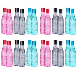 Kuber Industries Assorted 24 pcs Plastic Solid Water Bottle-21