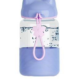 WELOUR Lavender Glass Solid Water Bottle 350 ML-image-38