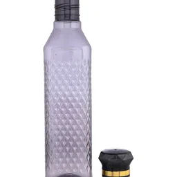 Kuber Industries Grey & Yellow 9 Pieces Water Bottles 1 L-image-14