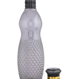 Kuber Industries Green & Grey 6 Pieces Textured Water Bottle 1Ltr-image-91