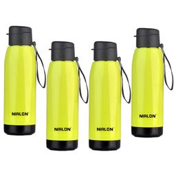 NIRLON Green 4 Pcs Stainless Steel Water Bottles 750 ML-image-31