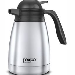Pexpo Cosmo Silver Thermosteel ISI Certified Hot & Cold Insulated Flask Carafe 600ml-picture-40