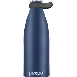 Pexpo Blue Stainless Steel Double Wall Vacuum Water Bottle 1 Ltr-picture-20
