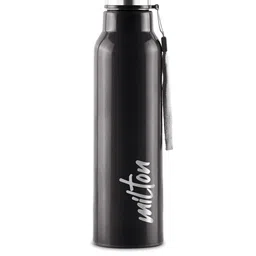 Milton Steel Fit 600 Black Insulated Inner Stainless Steel Water Bottle 520 ml-51