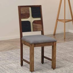woodsworth from pepperfry Alamo Sheesham Wood Dining Chairs In Scratch Resistant Provincial Teak Finish (Set Of 2)-picture-14