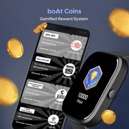 boAt Wave Convex Smartwatch with IP67 Waterproof (49.7mm AMOLED Display, Active Black Strap) image 5