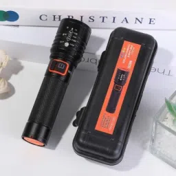 bloomify Desk Lamp Light with Gift Box Focus Zoom Torch Light with 3 Modes A21 Torch image 4