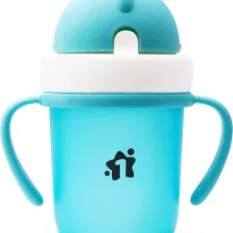 Matte Collection BPA Free Polypropylene Soft Straw Sipper with Twin Handles for Easy Grip-9