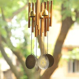 home decoration items windchime Brass Windchime-image-35