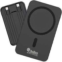 10000 mAh 30 W Wired & Wireless Compact Pocket Size Power Bank-image-97