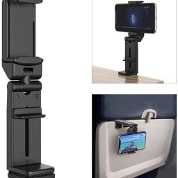 FKU world Cell Phone Stand Portable Phone Holder for Desk Airplane Flight Bed Adjustable Compatible with Mobile Holder-11