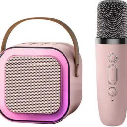 4uonly K12 speaker Colour Changing Karaoke Mike Bluetooth Party ghj19 56 W Bluetooth Party Speaker-23