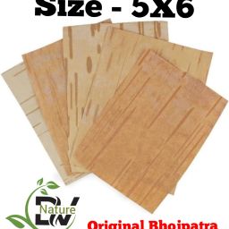 Original bhojpatra 5 sheet, bhojpatra wooden yantra & mantra, bhoj patra leaf Wooden Yantra-image-14