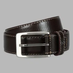 van heusen Men Brown Genuine Leather Belt-picture-3
