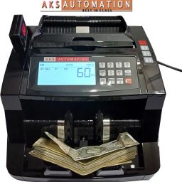 AKS AUTOMATION Ultra Durable Cash Counter with Fraud Detection & External Display Note Counting Machine-15