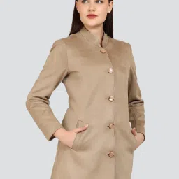 Women Solid Single Breasted Casual, Formal Blazer-image-11