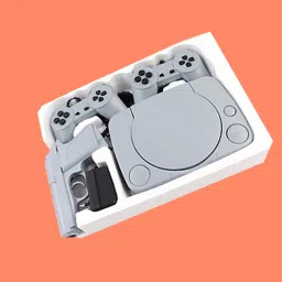 VK MART 67 Classic TV Game Console Inbuilt Game Contra, Super Mario Bros with 2 Cassette NA GB with Contra, Super Mario Bros, F1 Race, Cricket Game image 2