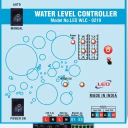 Leo WATER LEVEL CONTROLLER WITH FLOAT Wired Sensor Security System-16