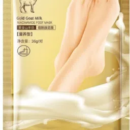 Gold Goat Milk double layer mask foot whitening and moisturizing Foot mask-4